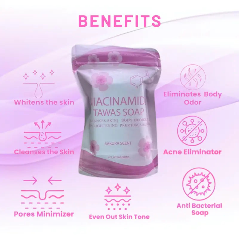 BUY 1 TAKE 1 NIACINAMIDE TAWAS SOAP