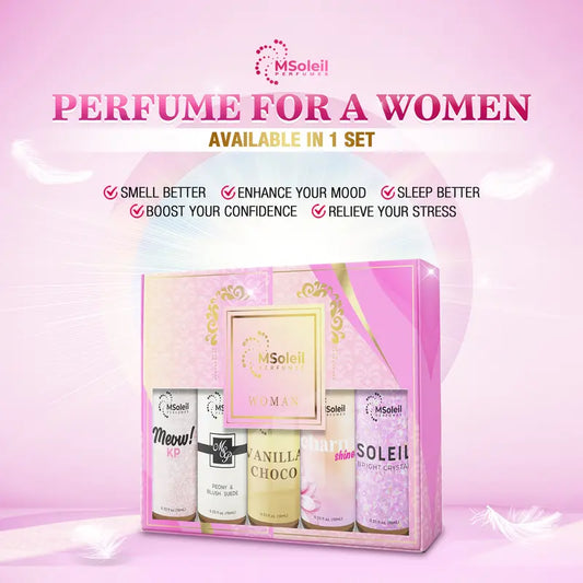 MSOLEIL Oil Base Roll-on Perfume Set