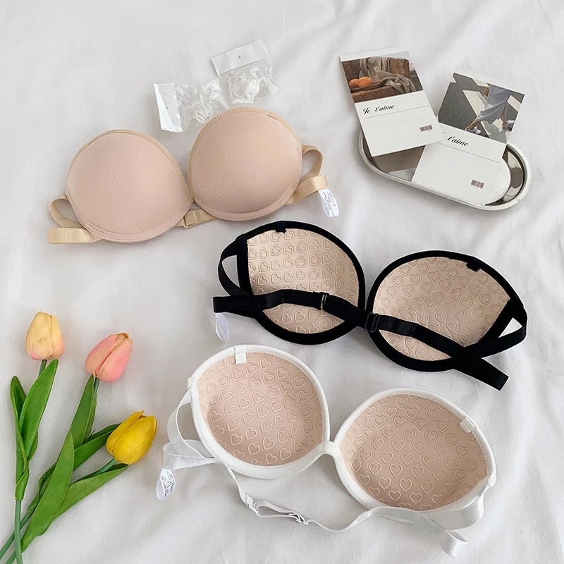 Women‘s Non-slip Strapless Backless Bra