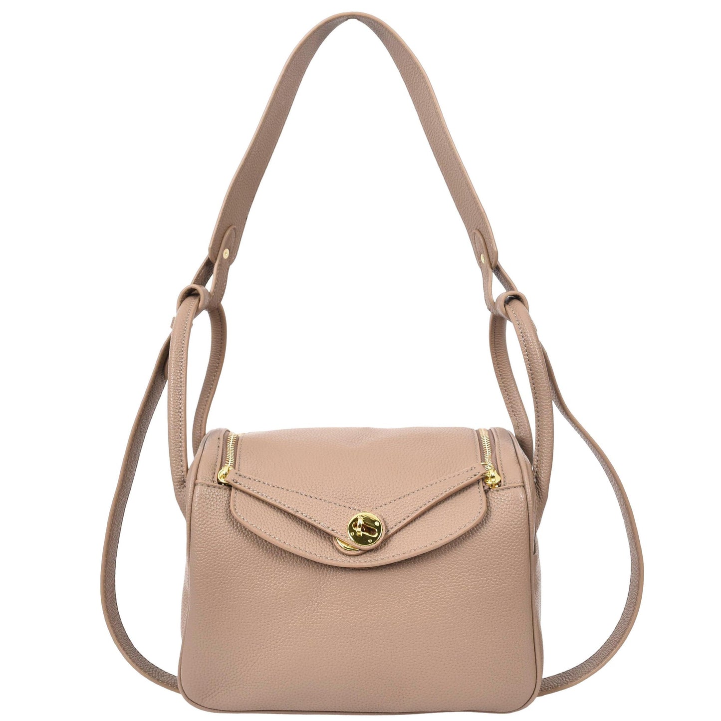 Classic Curved Flap Sling Bag