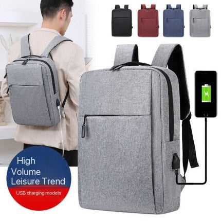 Laptop Backpack with USB Charging Port