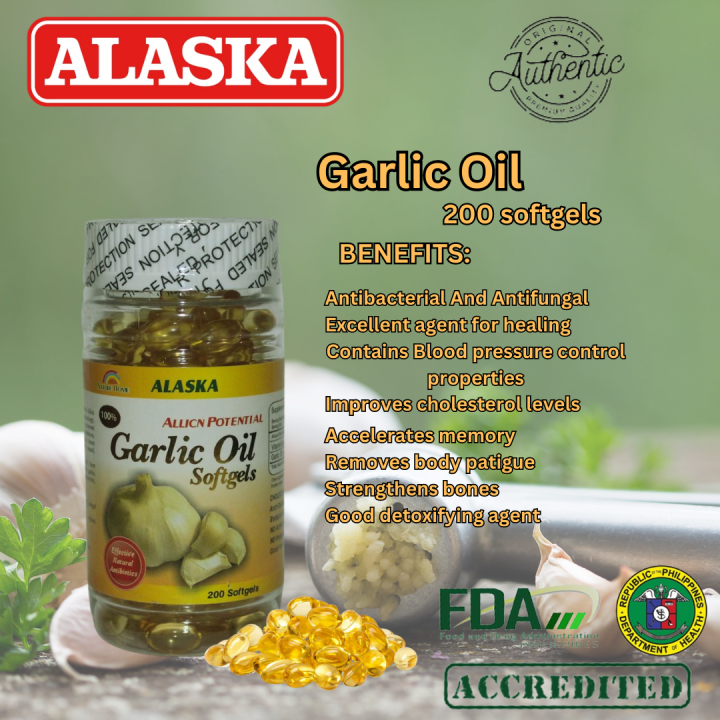 ALASKA Garlic Oil Softgels