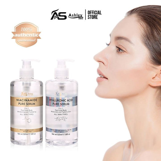 BUY 1 TAKE 1 - ASHLEY SHINE Hyaluronic & ASHLEY SHINE Niacinamide Pure Serum 520ml