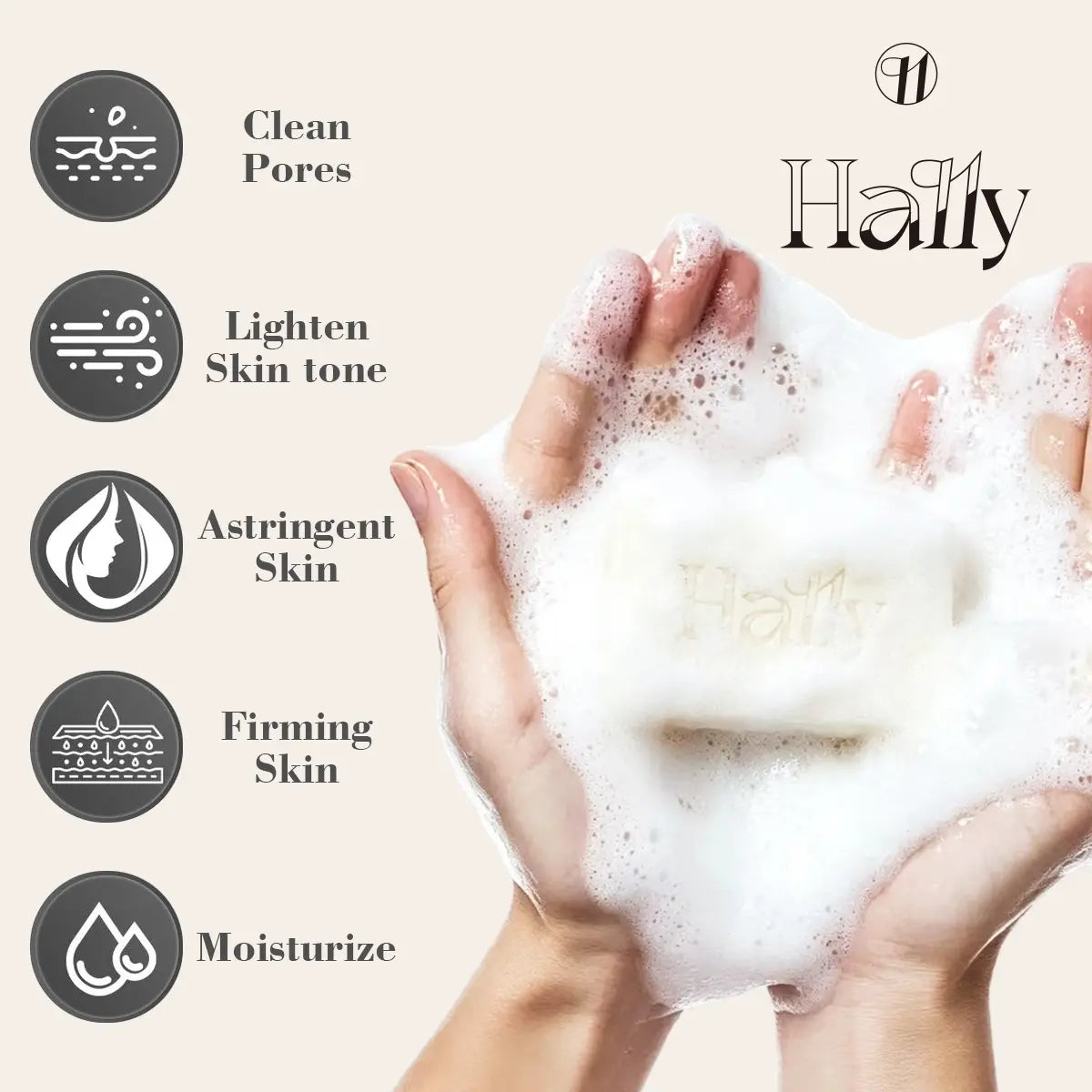 HALLY Premium Soap Bar 100g
