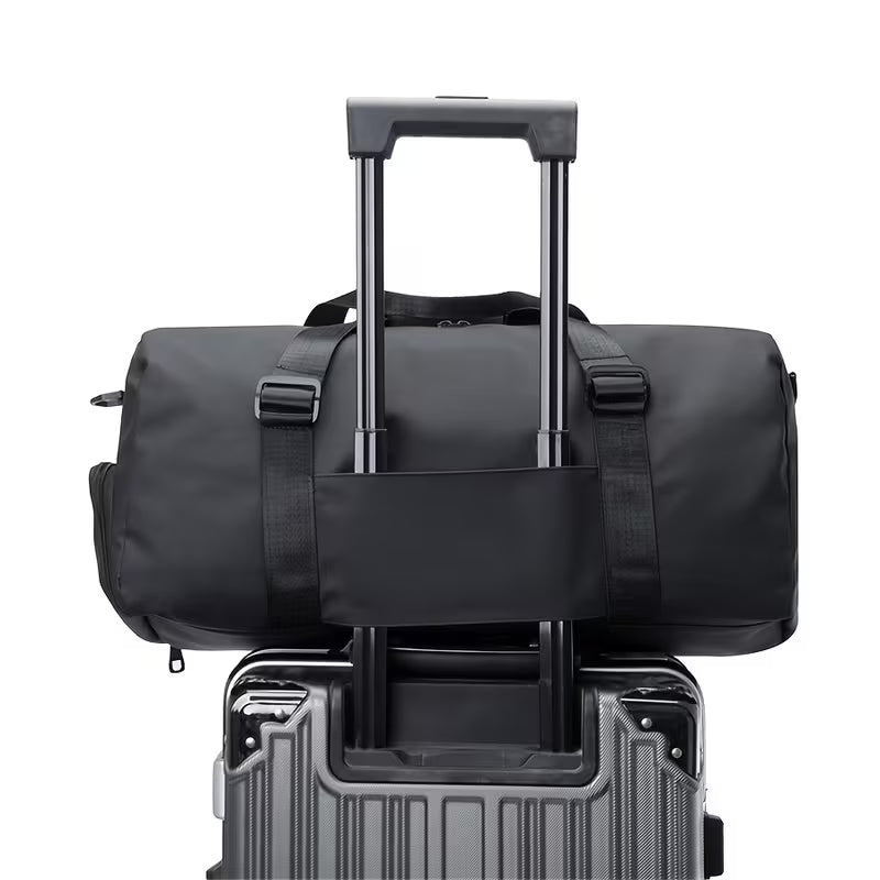 Waterproof Travel Duffel Bag with Shoe Compartment