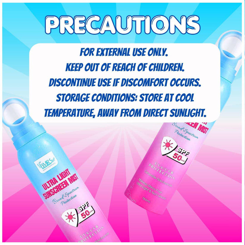 BMRS Ultra Light Sunscreen Mist 150ml