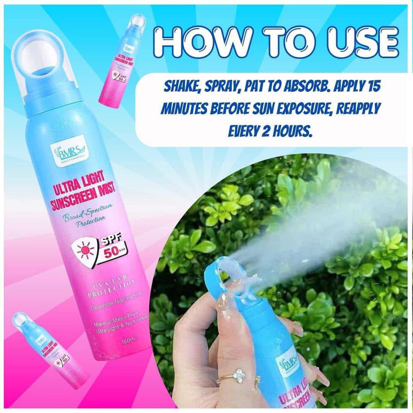 BMRS Ultra Light Sunscreen Mist 150ml