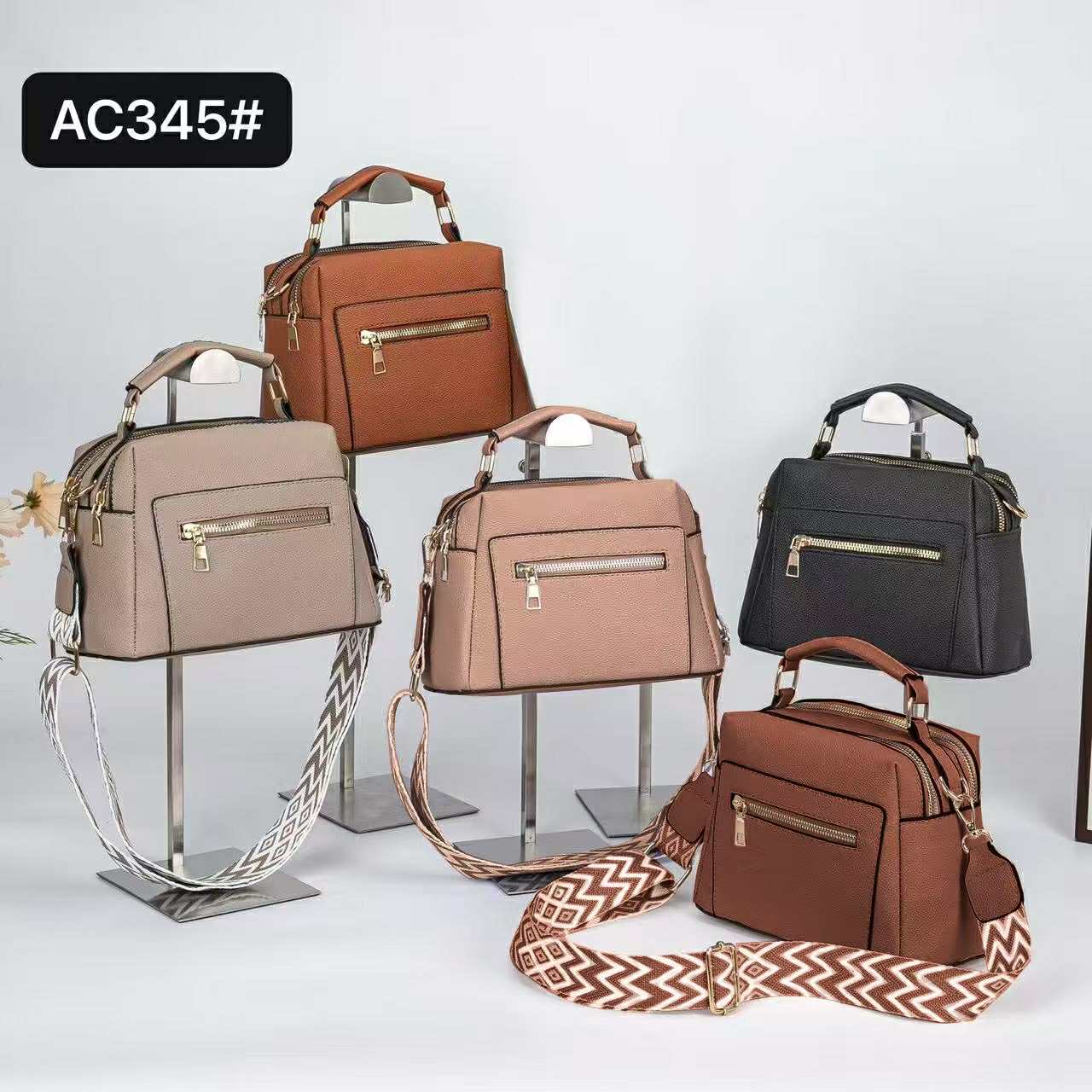 Wide-Strap Premium Sling Bag