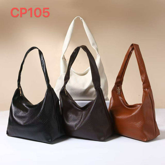 Soft Leather Hobo Bag