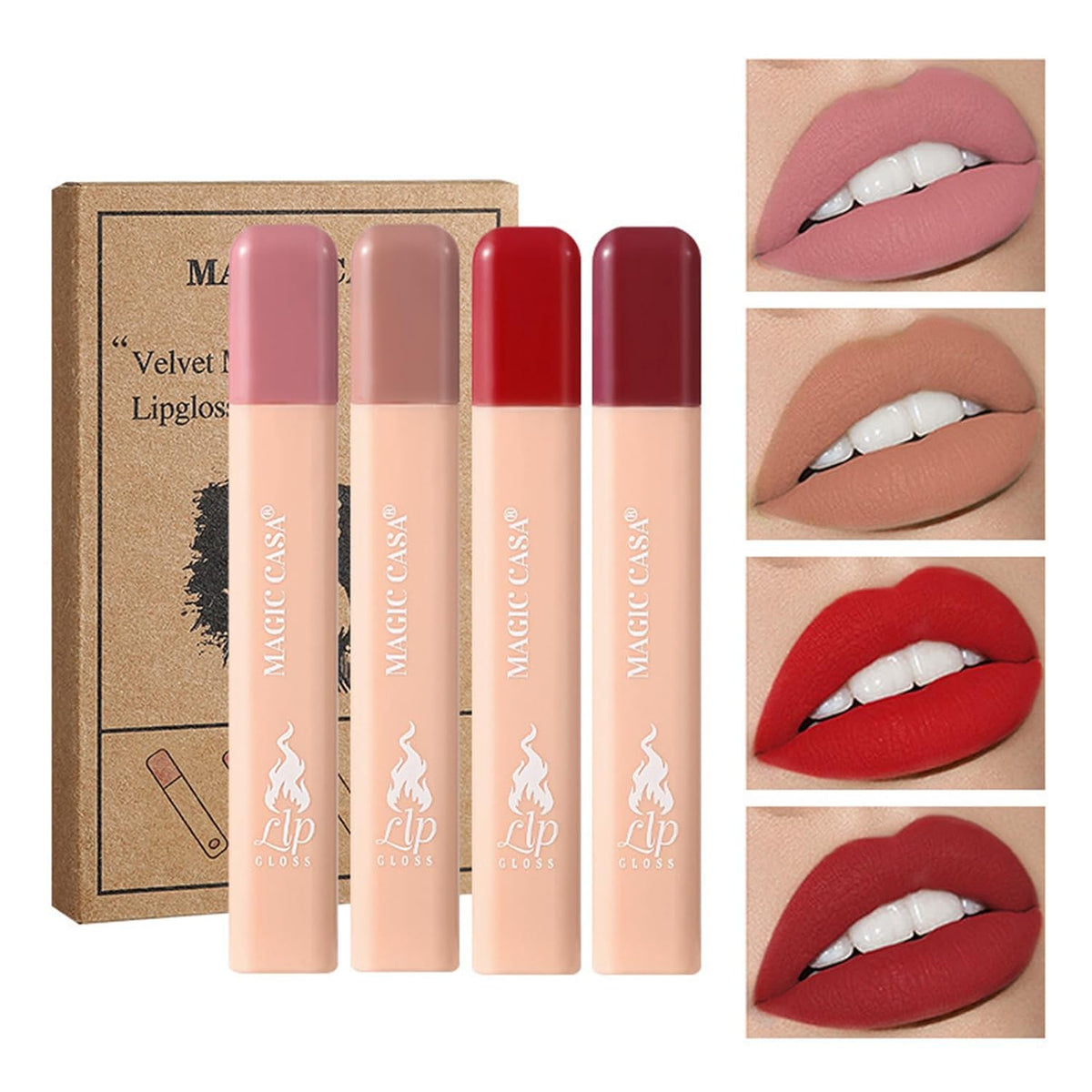 MAGIC CASA Match Box Lip Glaze Set – Beauty Lounge Ph