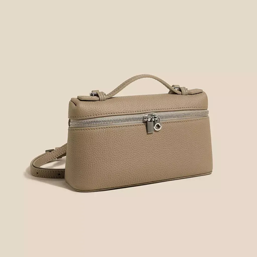 Leather Lunch Box Bag