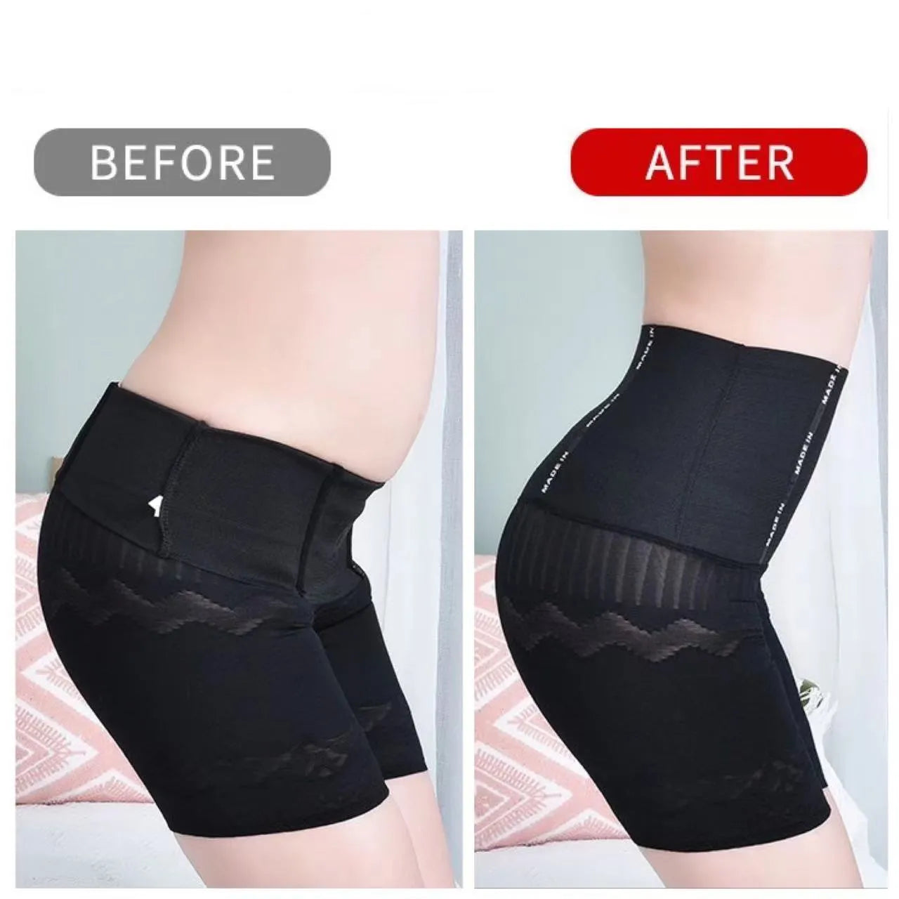 High-Waist Body Shaper Slimming Shorts