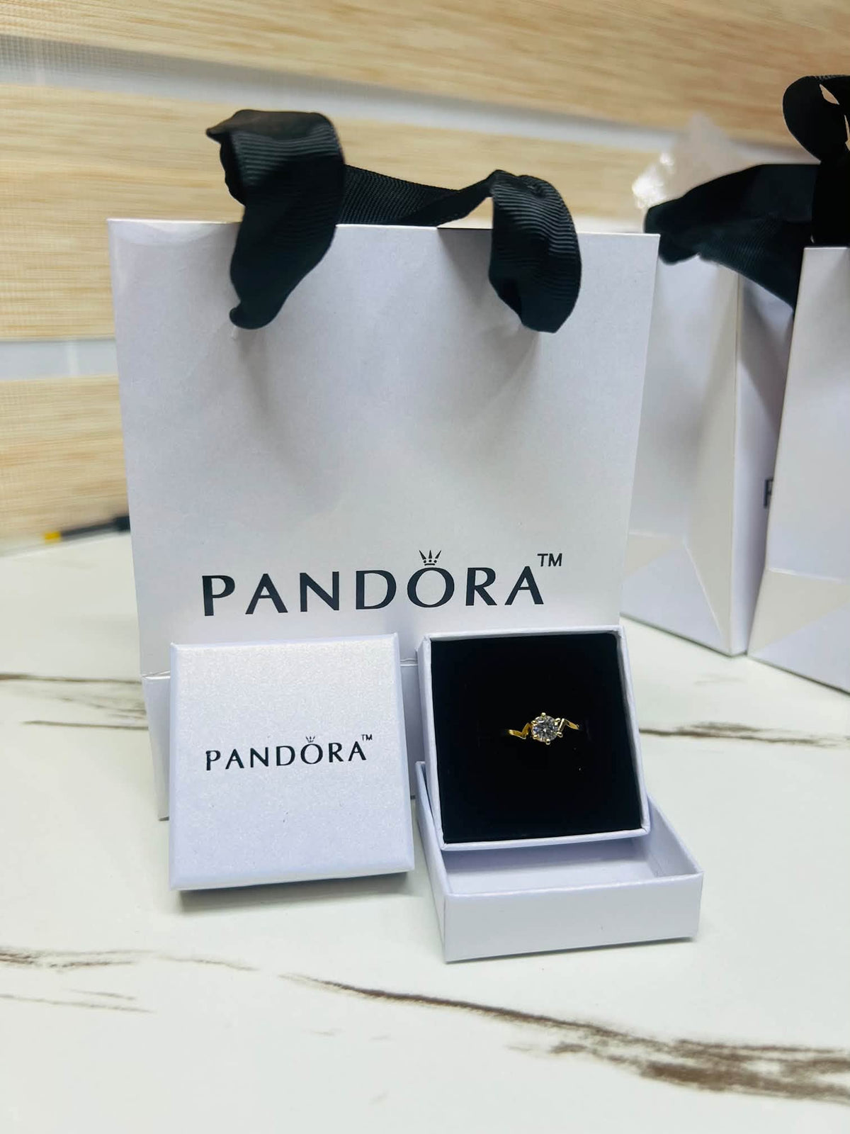 PANDORA Inspired Ring