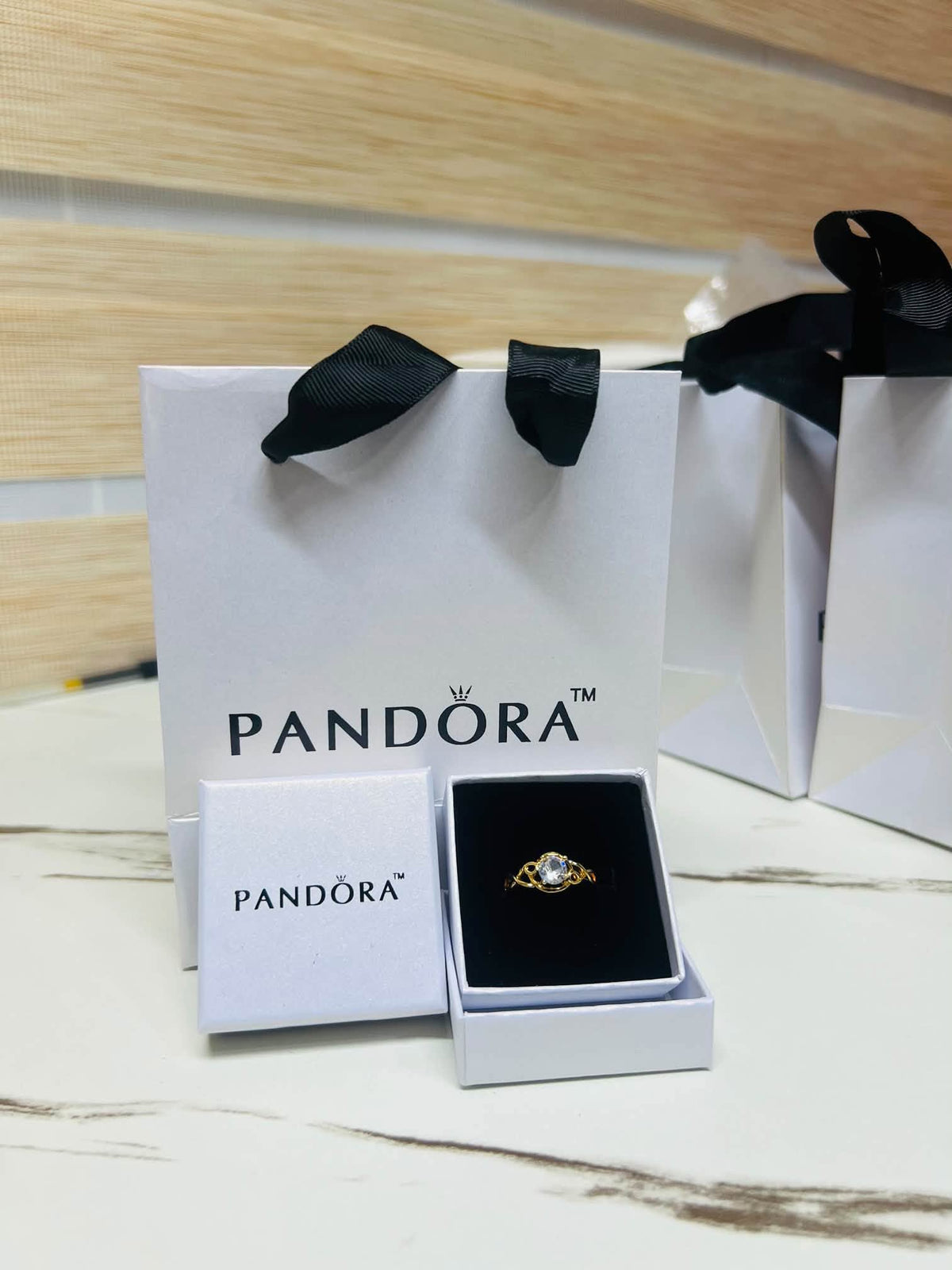PANDORA Inspired Ring