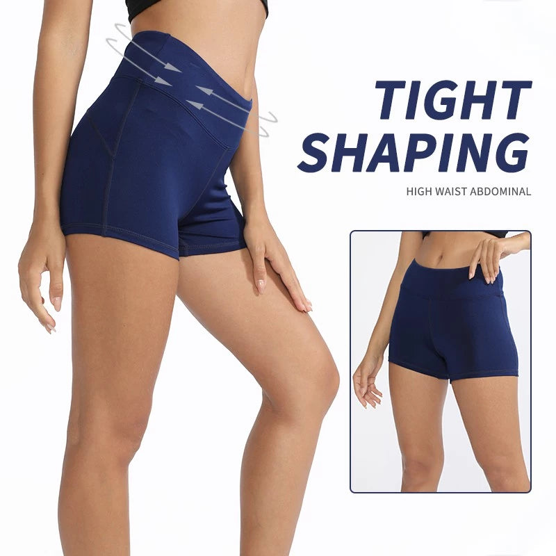 High Waist Compression Shorts