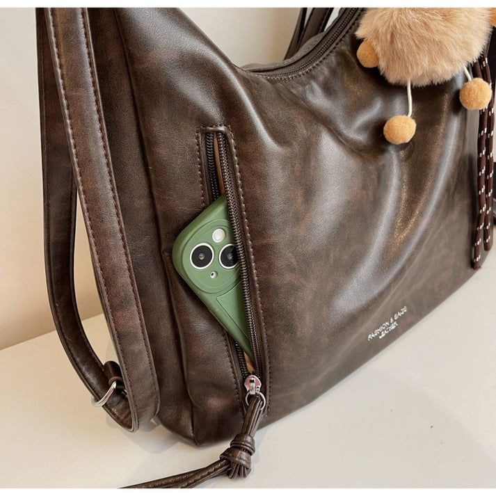 3-Way Leather Bag (Shoulder | Backpack | Crossbody)