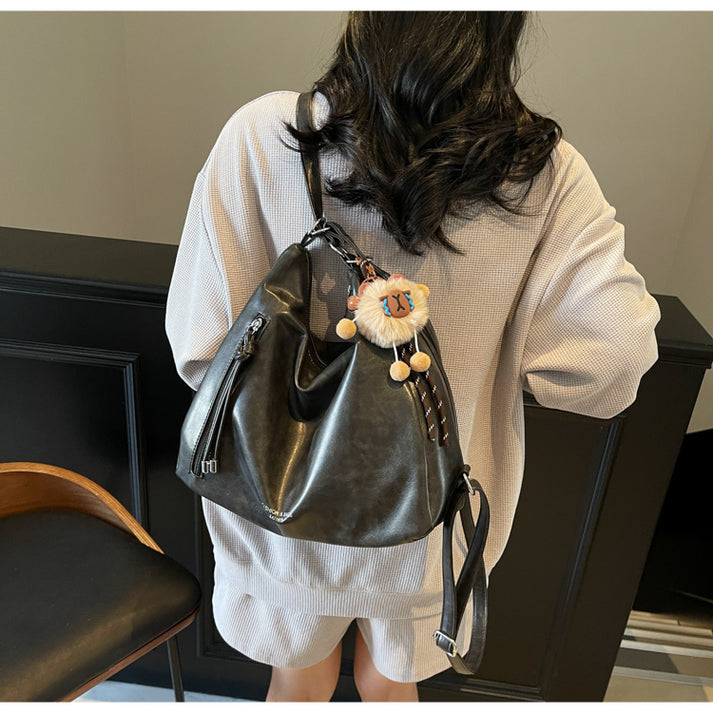 3-Way Leather Bag (Shoulder | Backpack | Crossbody)