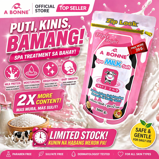 Abonne Spa Milk Salt 300g (With Ziplock)