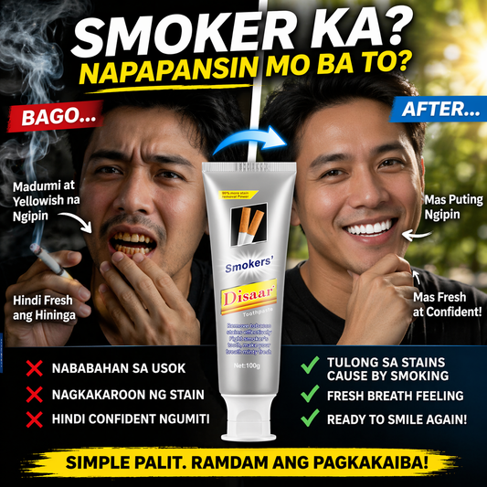 DISAAR Smokers Whitening Toothpaste 100g