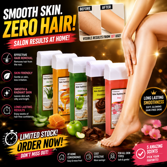 Depilatory Wax Roller