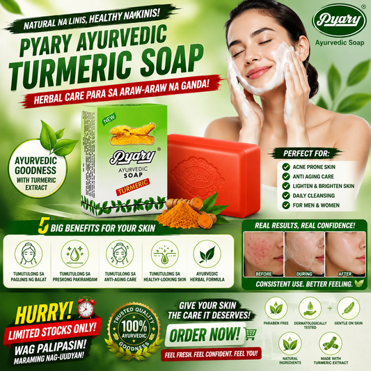 Pyary Ayurvedic Turmeric Soap 75g