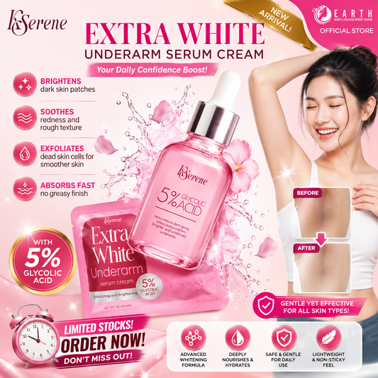 KSERENE Extra White Underarm Serum Cream - 30g