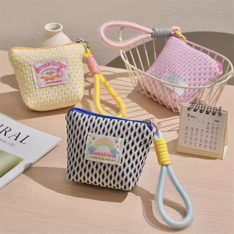 Mini Waffle Texture Pouch