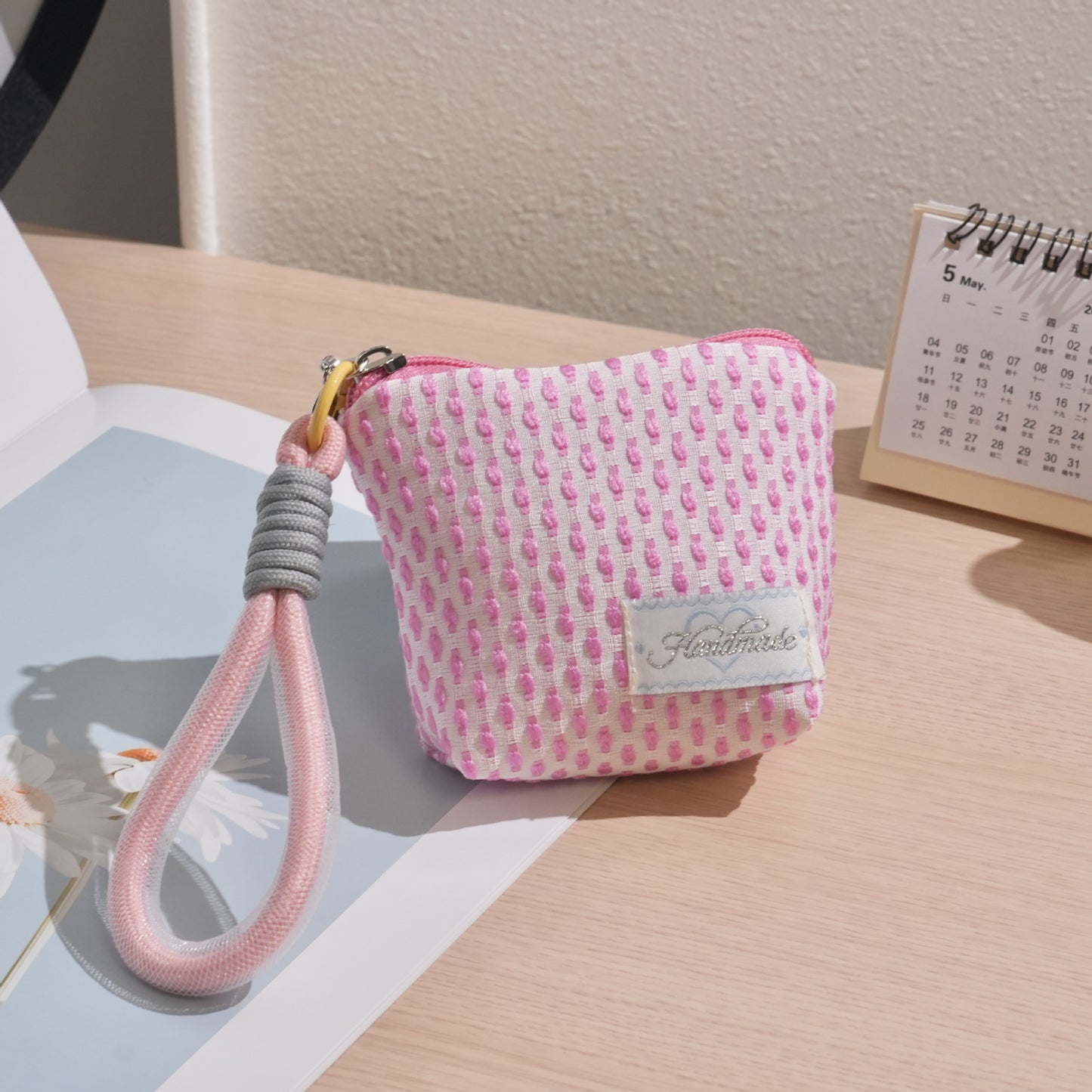 Mini Waffle Texture Pouch