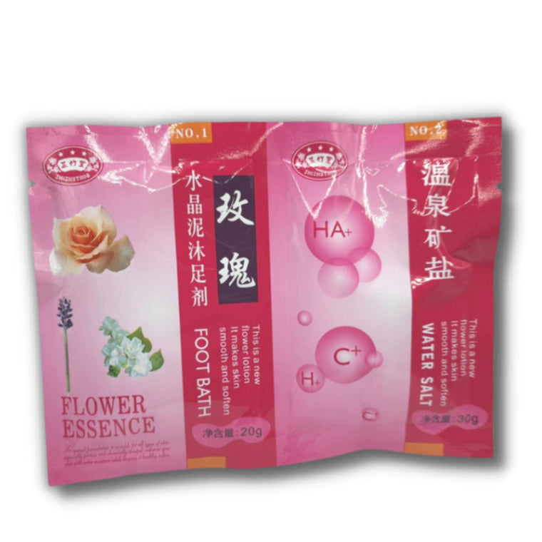 BUY 1 GET 2! Crystal Mud Foot Bath Jelly Salt for Foot Spa