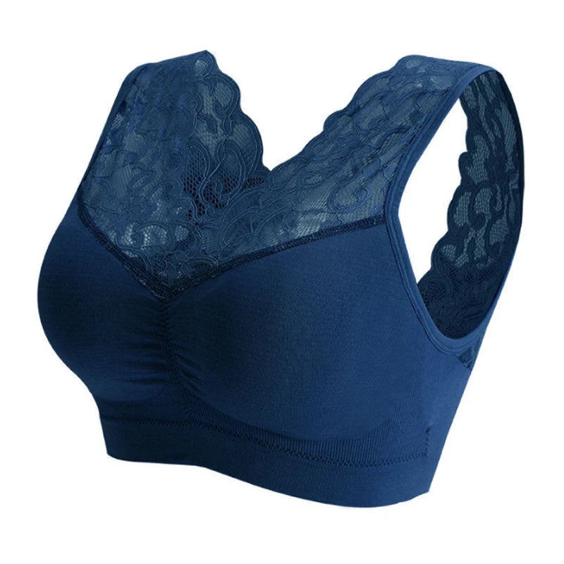 Sexy Lace Seamless Non-wire Bralette