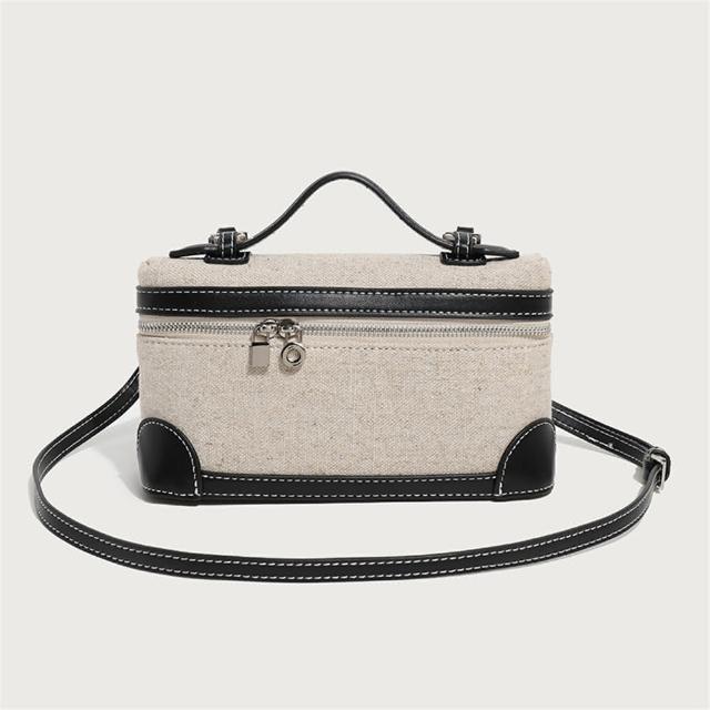 Mini Canvas Vanity Bag