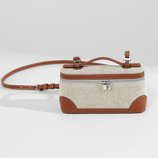 Mini Canvas Vanity Bag