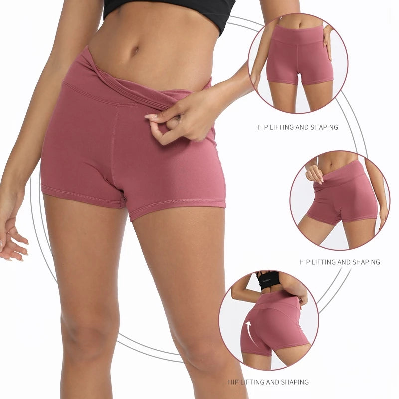 High Waist Compression Shorts