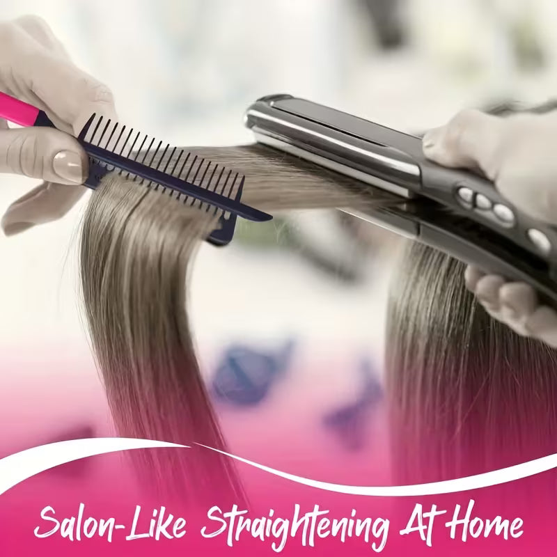 V-shaped Hair Straightening Clamp Combs