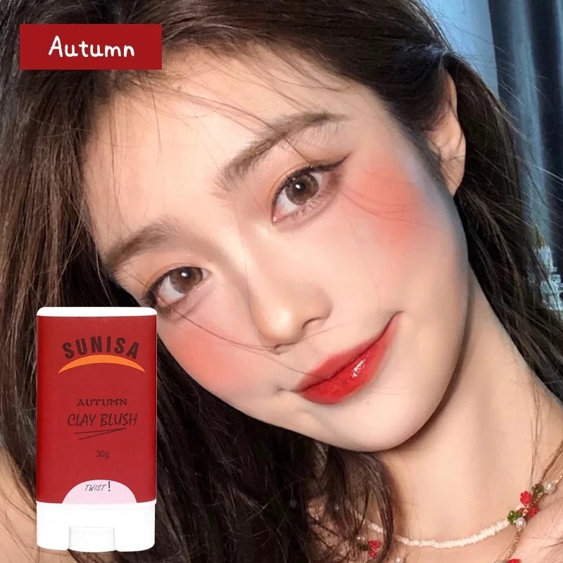 Sunisa Clay Blush with Long Lasting Natural Color 30g