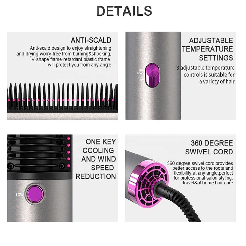 3 in 1 Hair Dryer Brush Styling Tool