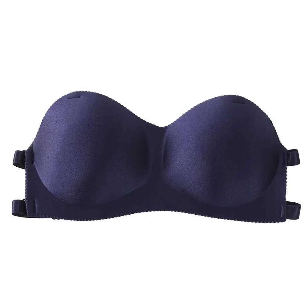 Seamless Strapless Push Up Backless Bra