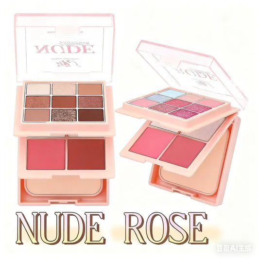 DW 3 Layers Eyeshadow, Face Powder & Blusher Set