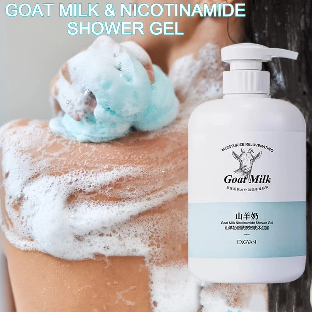 Goat Milk Nicotinamide Body Wash 500ml