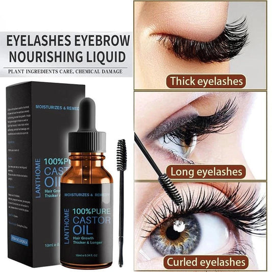 LANTHOME 100% Pure Castor Oil 10ml