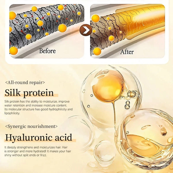 KORMESIC Argan Oil Hair Mask For Deep Repair And Moisturizing 1000ml