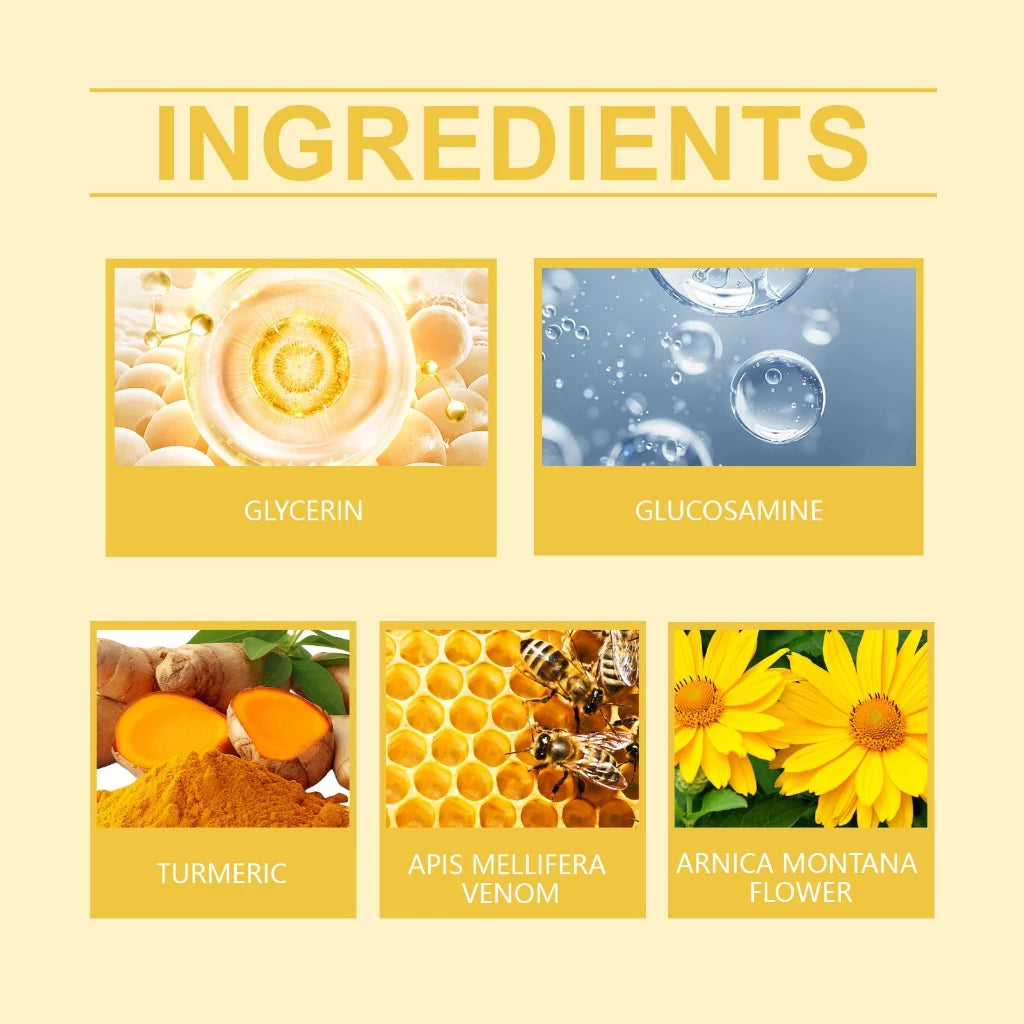 SOUTH MOON Bee Venom Pain Relief Cream for Arthritis, Muscle & Joint Soreness