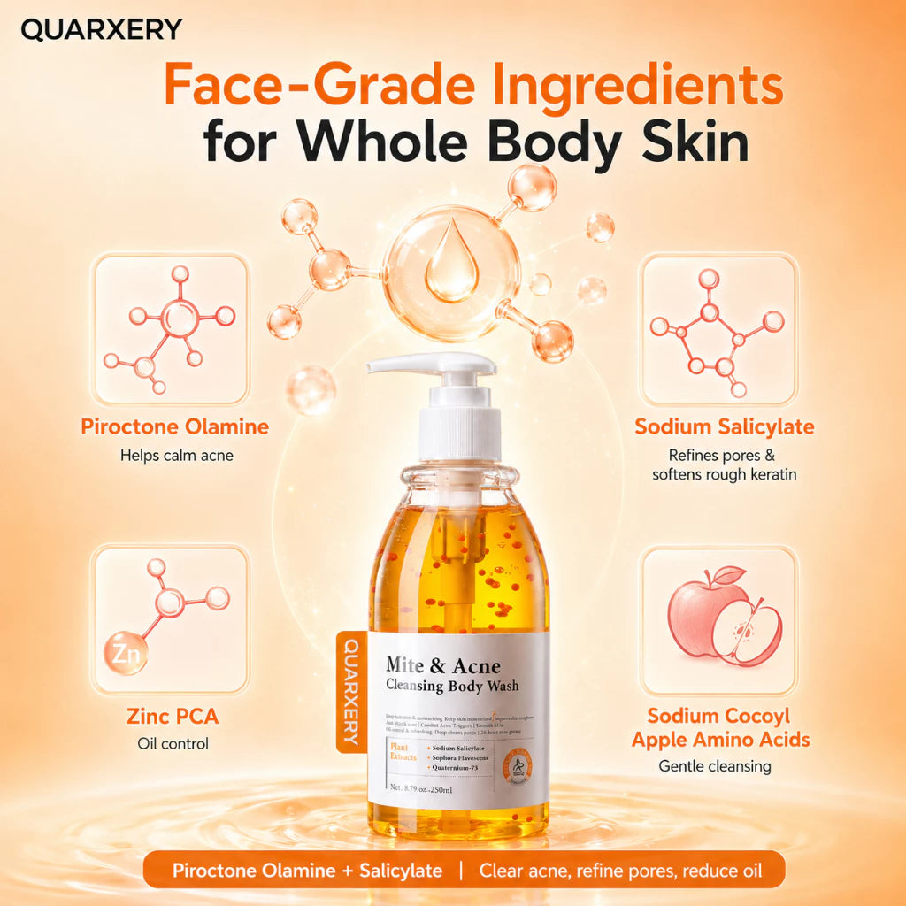 Mite & Acne Cleansing Body Wash 250ml