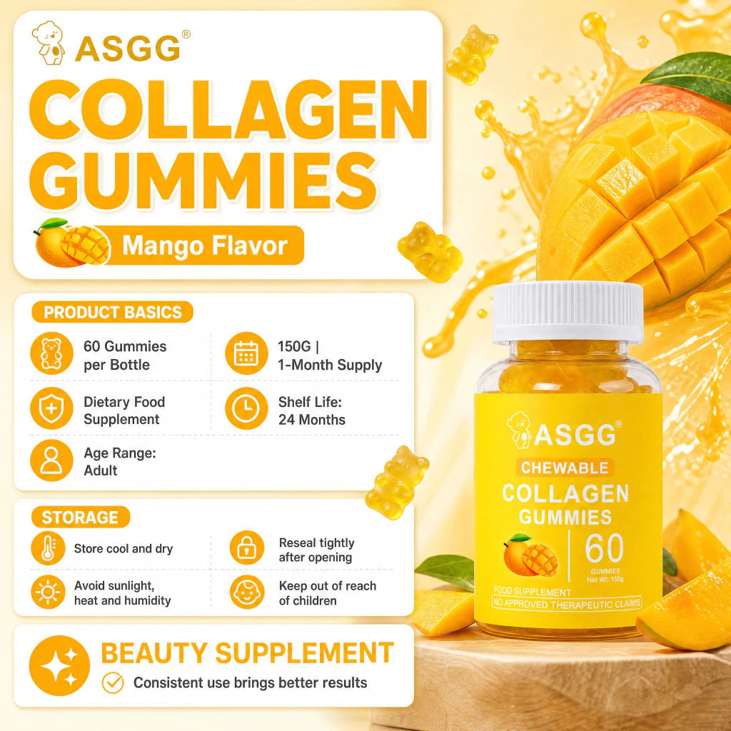ASGG Collagen Gummies (60s)
