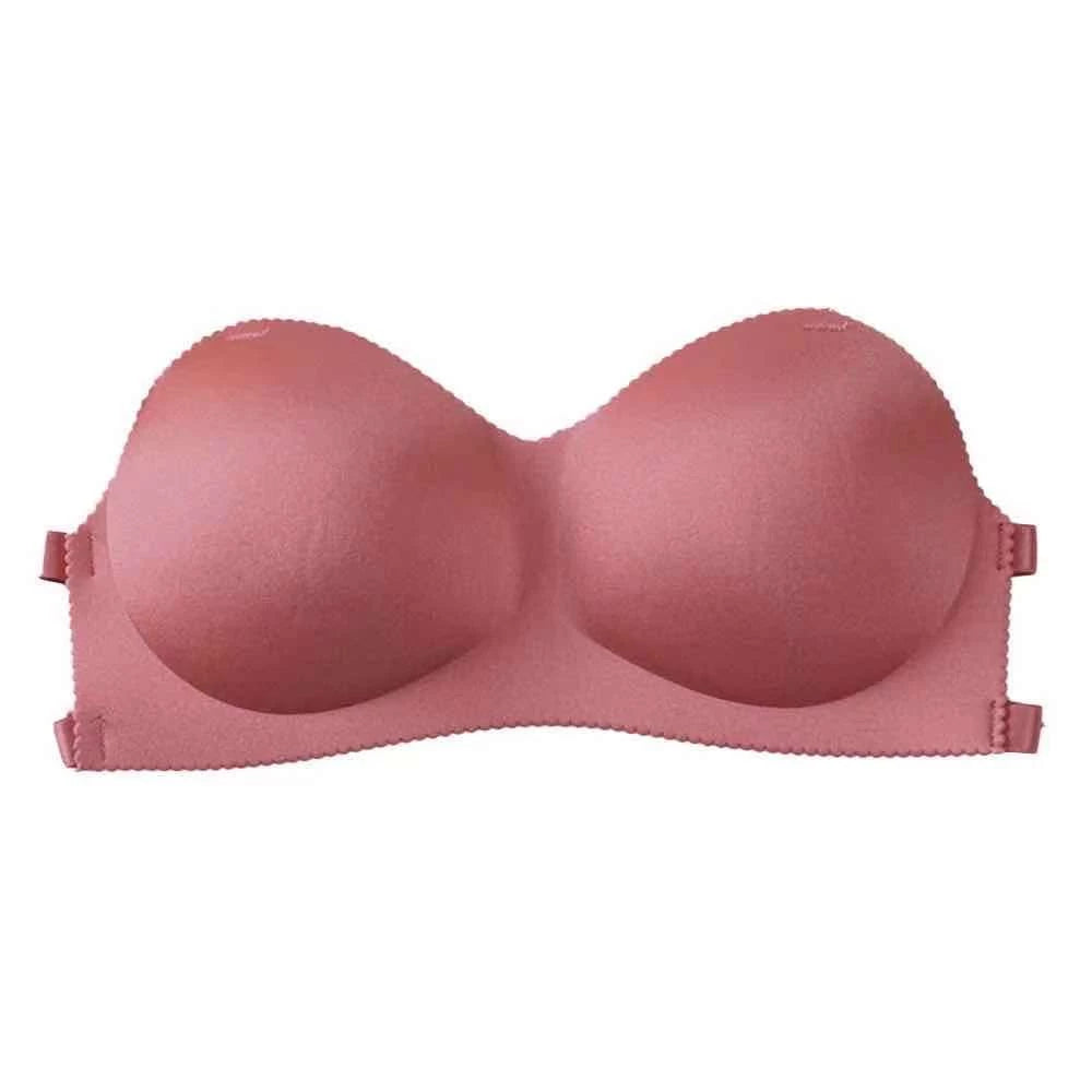 Seamless Strapless Push Up Backless Bra