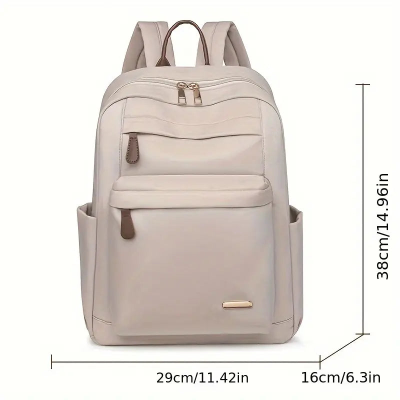 Stylish Multi-Pocket Nylon Backpack