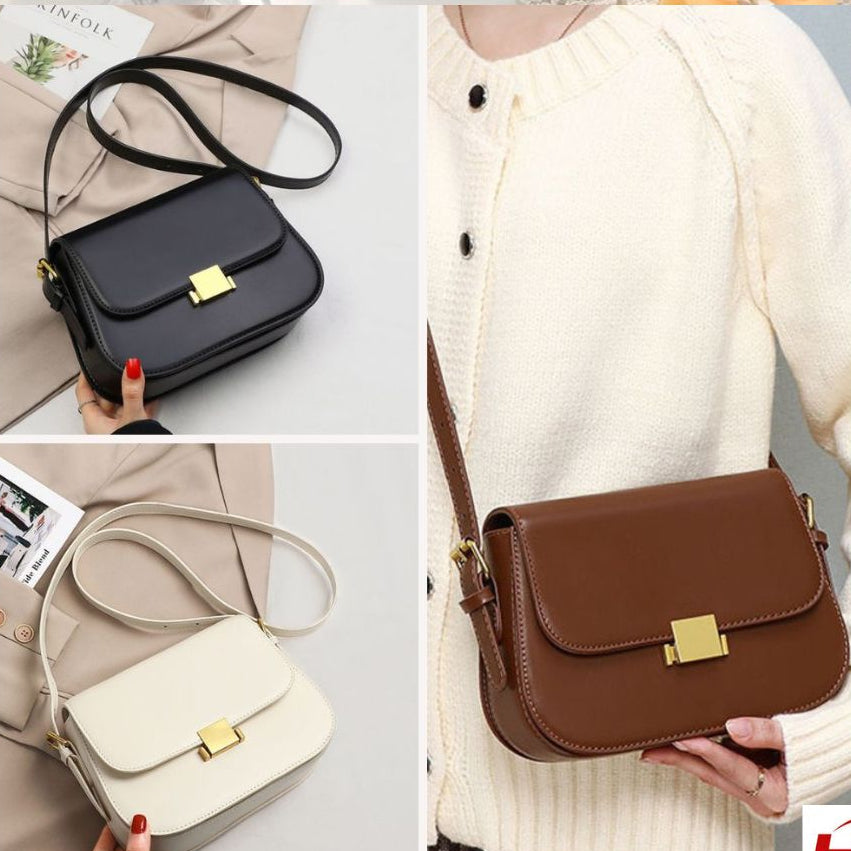 Premier Modern Flap Bag with Adjustable Strap