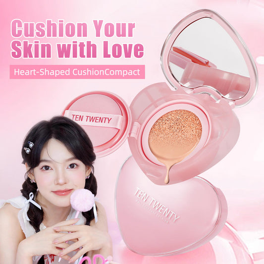 TEN TWENTY Full Coverage Heart Cushion with SPF50