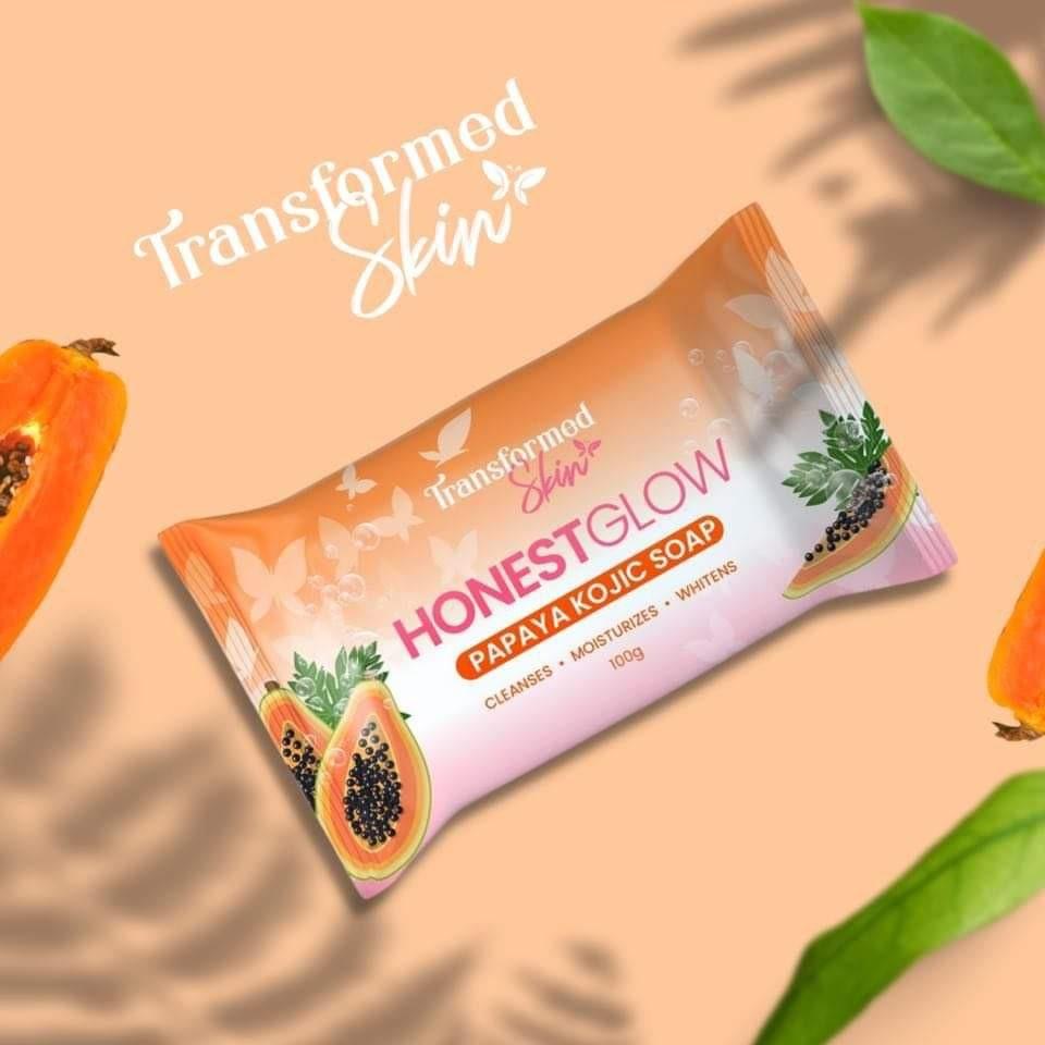 HONEST GLOW KOJIC PAPAYA SOAP 70G