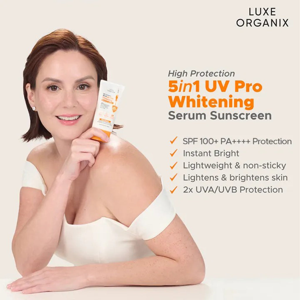 Luxe Organix Serum Sunscreen SPF 100 PA+++ 40g